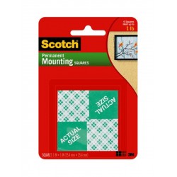 Permanent Mounting Squares...